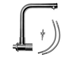 Retractable camper tap - Mixer tap /hot water from...