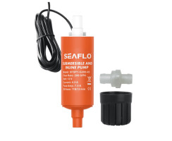 Submersible and Inline Pump by Seaflo 200GPH (≈ 12,6 L/min), 12 V