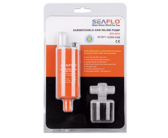 Submersible and Inline Pump by Seaflo 200GPH (≈ 12,6 L/min), 12 V