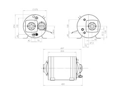 combiBOIL hot water boiler 9l 120V 500W with Comfort Boiler Control - More heating options & functions thanks to full Autoterm integration