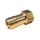 Screw-On Hose Nozzle, Brass G 1/2 for hose ID 19 mm, AF 24