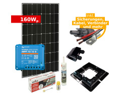 Solar Kit 160Wp for RV & Campervan