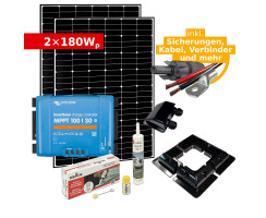 Complete Solar Kit 2x 180Wp