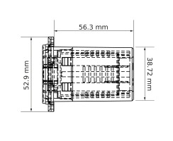 USB-C / USB-A Buck-Boost Ladegerät 100W "convertiger 100" mit oder ohne Einbaumaterial (Inprojal)