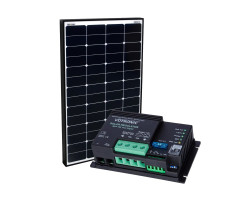 1x 100Wp Solarpanel incl. Votronic MPP Solar Charger