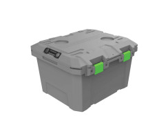 TRED GT Storage Box 65L - Grey with Green