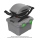 TRED GT Storage Box 65L - Grey with Green
