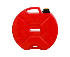 Gas Can Round 8,5l - Extra Strong, Leak-Proof, Made in Europe. Different Colors