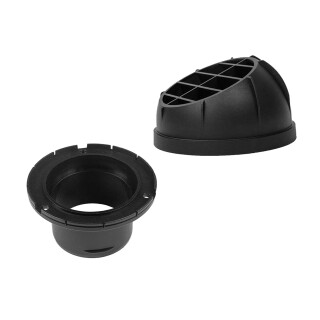 Semicircular Air Grille Ø 60 mm with flange