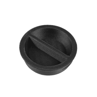 Wandadapter Deckel Ø 60mm, schwarz