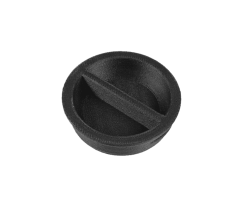 Wandadapter Deckel Ø 60mm, schwarz