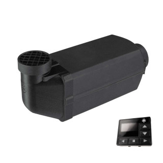 Autoterm Air /Planar 2D Diesel Standheizung 12V mit Höhenkit und OLED Control Panel, platzsparende Ausführung