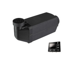 Autoterm Air /Planar 2D Diesel Standheizung 12V mit Höhenkit und OLED Control Panel, platzsparende Ausführung