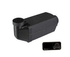 Autoterm Air /Planar 2D Diesel Standheizung 12V mit Höhenkit und Comfort Control Bedienteil, platzsparende Ausführung