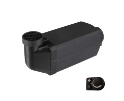 Autoterm Air /Planar 2D Diesel Standheizung 12V mit Höhenkit und Simple Control Panel, platzsparende Ausführung
