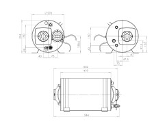 combiBOIL Warmwasserboiler 12l 24V 300W mit Comfort Boiler Control - Mehr Heizoptionen & Funktionen durch volle Autoterm Integration