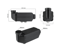 Tight Space Casing Kit for retrofitting Autoterm Air 2D heater