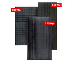 Solar Panel "ULTRAblack tiger" for motorhomes,...