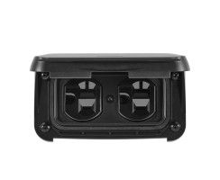 125V 20A AC Doppel-Steckdose - Scanstrut Ventura Serie