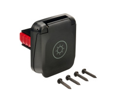 Anderson 50A Solar Connection (Rot) Anschlussdose - Scanstrut Ventura Serie