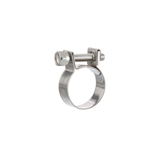 Mini Jaw Clamps for 17-19mm hose diameter, W4 (stainless steel 1.4301)
