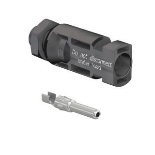 MC4 Surface-Mounted Plug for Solar Stranded Wire 2.5 mm²