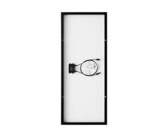 Solarpanel 150Wp "black tiger PRO 150", 1305x530mm