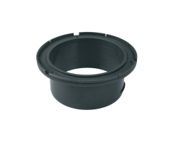 Ausströmer 75/90 mm, 30° drehbar, anthrazit mit...