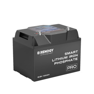 LiFePO4 Batterie 100Ah 12V, beiheizt mit Bluetooth -  RENOGY PRO
