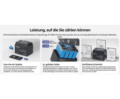 LiFePO4 Batterie 100Ah 12V, beheizt mit Bluetooth -  RENOGY PRO