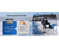 LiFePO4 Batterie 100Ah 12V, beheizt mit Bluetooth -  RENOGY PRO