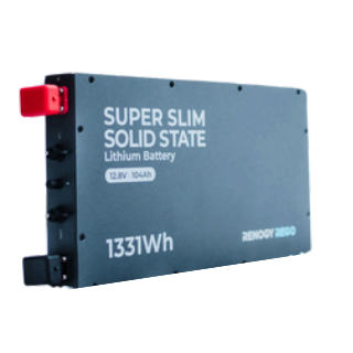 LiFePO4 Solid-State Battery 104Ah 12V, super slim  self-heating with bluetooth & CAN BUS-comunication - RENOGY REGO