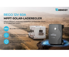 MPPT Solar Charge Controller 12V 60A - RENOGY REGO