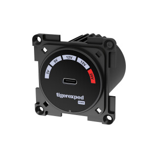 USB-C Buck-Boost Charger 100W "convertiger100" suitable for Inprojal Switch Range, without Mounting Frame