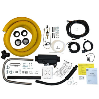 99% Camper-Kit - Heizungs-Komplettset mit 2kW Leistung, 24V, Mini Control Panel, 48mm Flansch