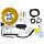 99% Camper-Kit - Heizungs-Komplettset mit 2kW Leistung, 24V, Mini Control Panel, 48mm Flansch