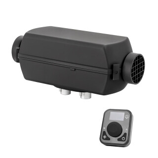 Dieselheizung Boot Einbauset mit Autoterm Air 2D (Planar 2D) 24V, Bordwanddurchführung optional und Mini Control Panel