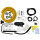 99% Camper-Kit - Heizungs-Komplettset mit 2kW Leistung, 12V, Touch Control Panel, 83mm Flansch