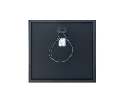 Solarmodul ULTRAblack tiger ZQ (Zwilling quadratisch), 120Wp für Camper & Wohnmobil (780x772mm)