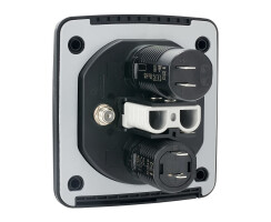 Multi-Power Außenanschluss 12V / Dual USB-C / Anderson 50A / SAT - Scanstrut Roam Serie