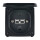 Multi-Power Außenanschluss 12V / Dual USB-C / Anderson 50A / SAT - Scanstrut Roam Serie