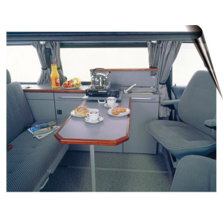 Table Slide Rail grey, 1m
